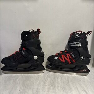 K2 Men's 7, Fits Woman's 8.5  Ice Boa Skates black Used